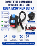 COMUTATOR Triciclu electric KUBA ECOPIKUP