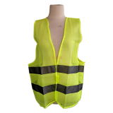 Vesta REFLECTORIZANTA verde XL omologata șantiere, depozite, platforme logistice, uz industrial și casnic
